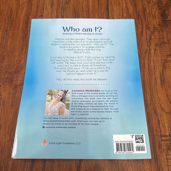 NWT Who am I? Rooting a Child’s Identity in Christ Lucesita Melendez Book - Picture 7 of 7